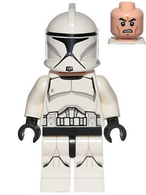 sw0910 Clone Trooper (Phase 1) - Printed Legs, Scowl