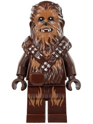 [SW0922] Chewbacca - Dark Brown, Medium Nougat Fur, Crossed Bandoliers