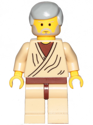 sw1069 Obi-Wan Kenobi (Old with Light Bluish Gray Hair - 20th Anniversary Torso)