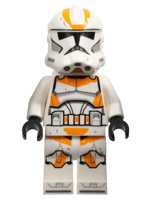 [SW1235] Clone Trooper, 212th Attack Battalion (Phase 2) - White Arms, Dirt Stains, Nougat Head, Helmet with Holes