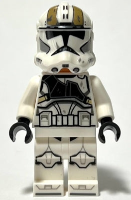 [SW1236] Clone Trooper Gunner (Phase 2) - Dirt Stains, Nougat Head, Helmet with Holes