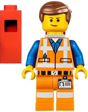 [TLM018] Emmet - Lopsided Closed Mouth Smile, with Piece of Resistance