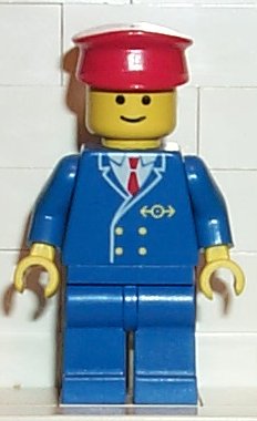 [TRN046] Railway Employee 1, Blue Legs