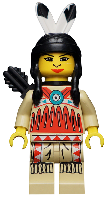 ww018 Indian 4 - Female, Black Quiver